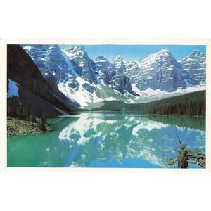 Moraine Lake Banff National Park Canadian Rockies Canada Unposted Postcard